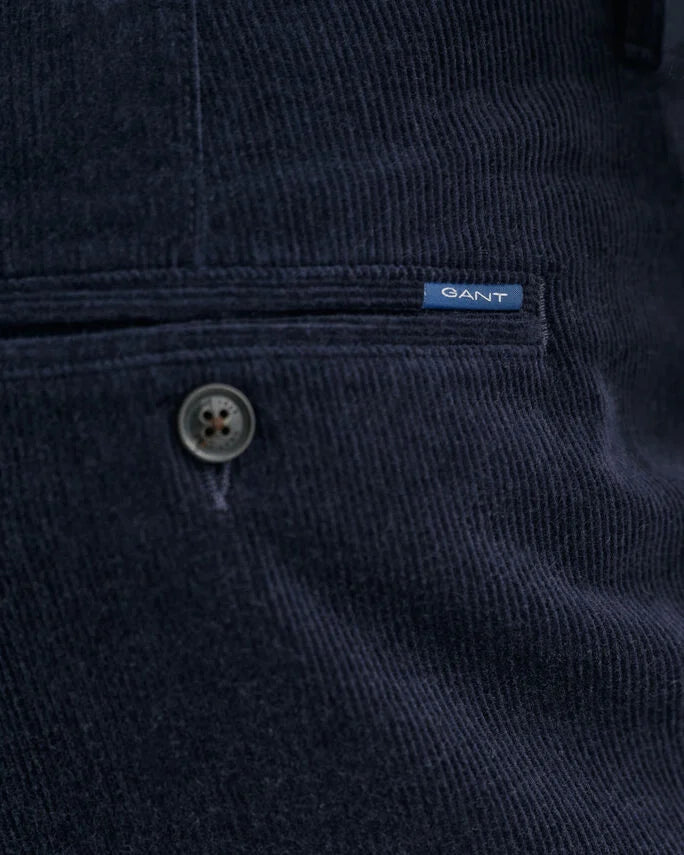 Calças chino de bombazina Allister regular fit - GANT