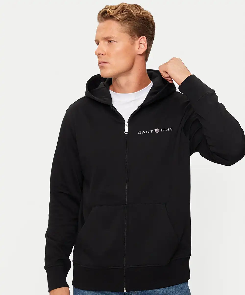 Sweatshirt com capuz e fecho Printed Graphic - GANT