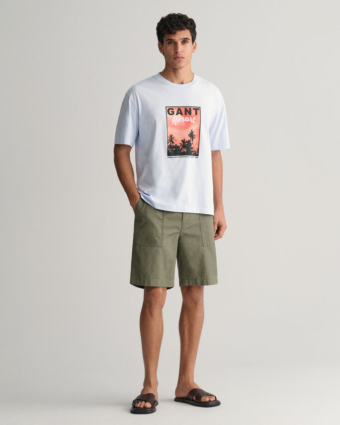 T-shirt Washed Graphic - GANT