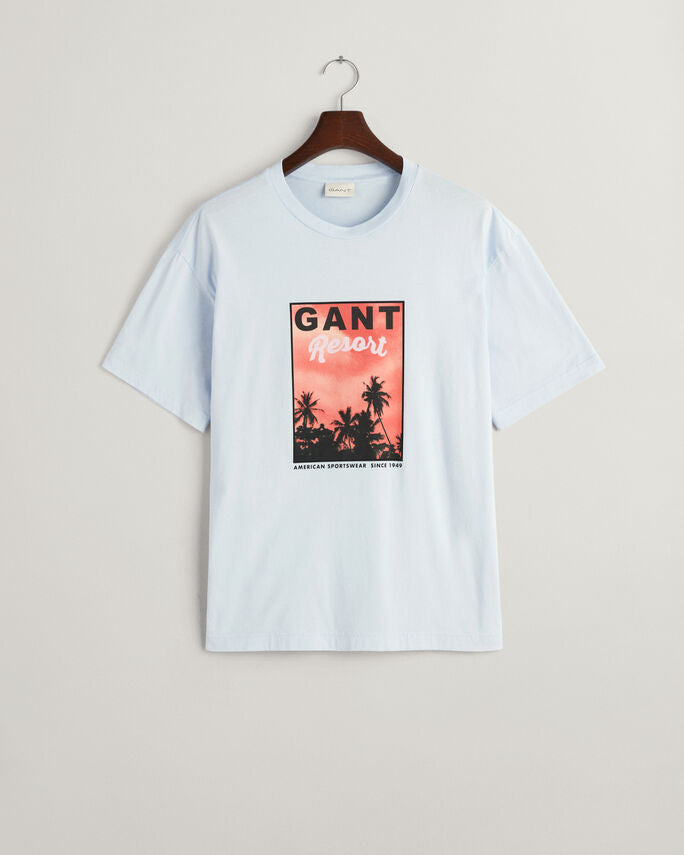 T-shirt Washed Graphic - GANT