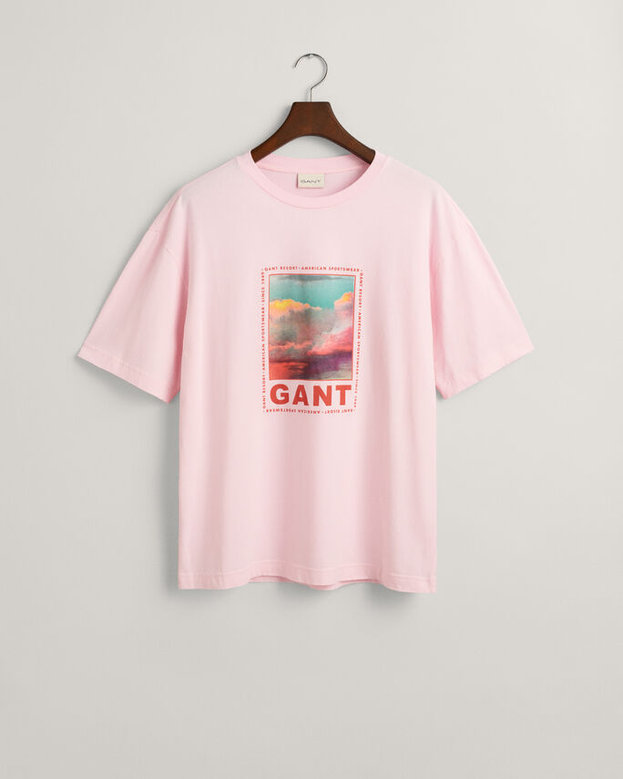 T-shirt Washed Graphic - GANT