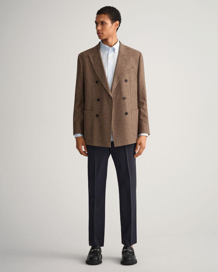 Camisa Banker em popelina regular fit - GANT