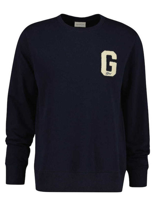 Sweatshirt com decote redondo G -GANT