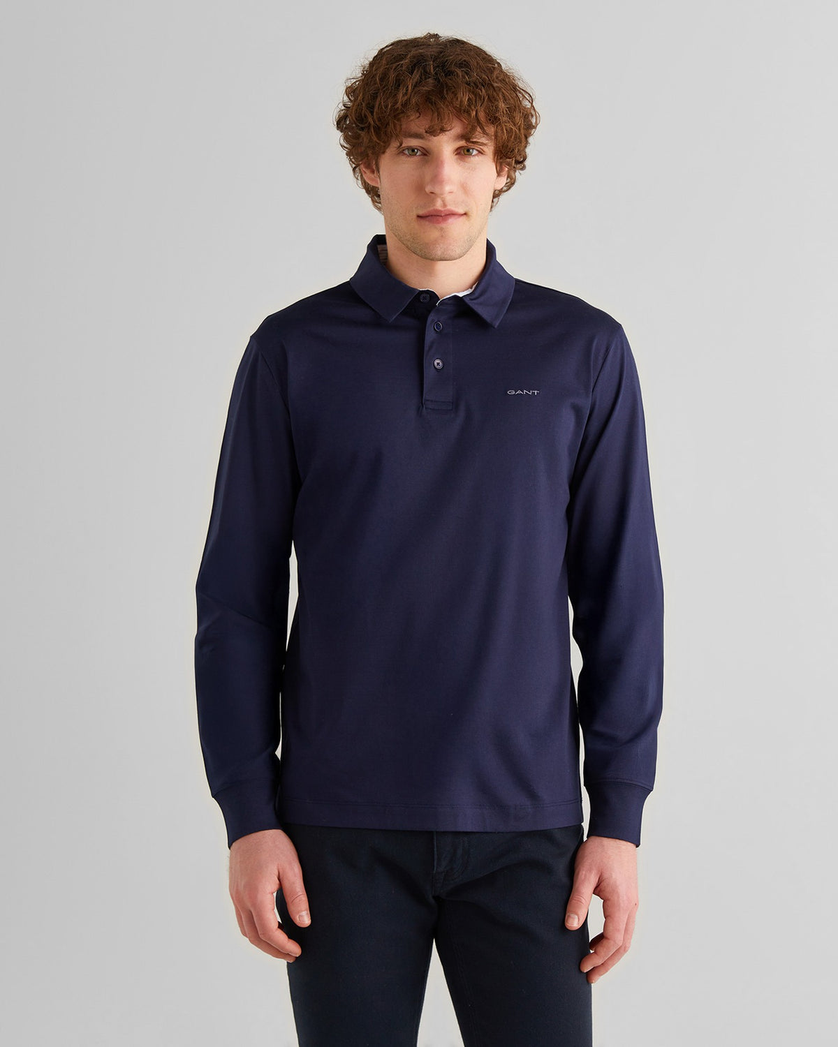 Rugger em algodão mercerizado - GANT