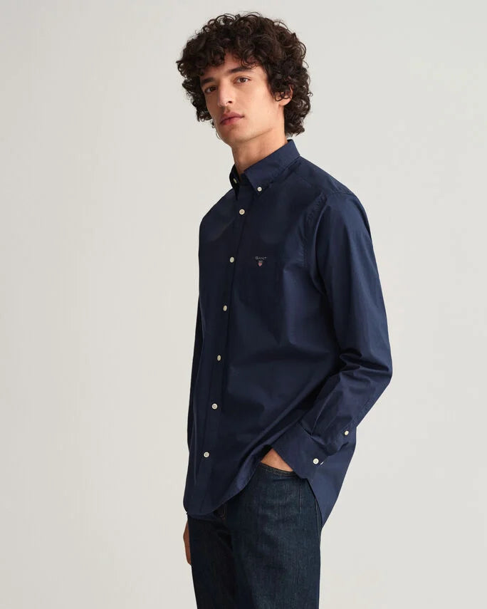 Camisa em popelina regular fit - GANT