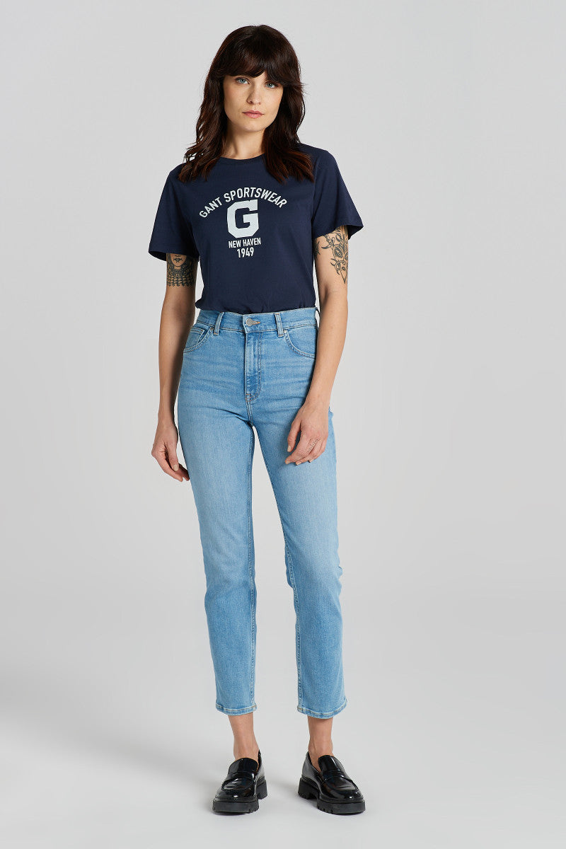 Calças curtas slim fit - GANT