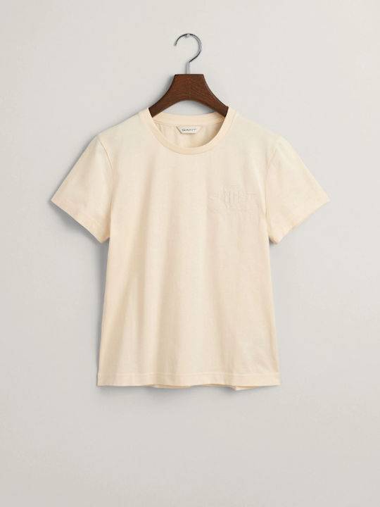 T-shirt Tonal Archive Shield - GANT