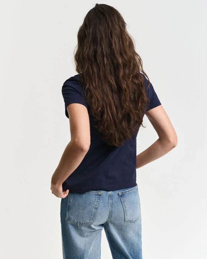 T-shirt Tonal Archive Shield - GANT