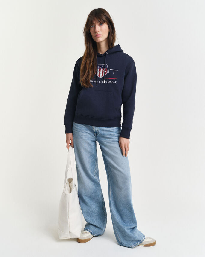 Sweatshirt com capuz Archive Shield - GANT