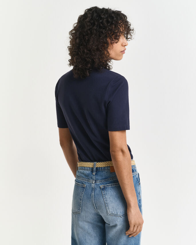 Polo em algodão piqué Shield - GANT