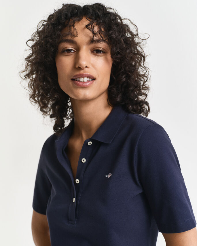 Polo em algodão piqué Shield - GANT