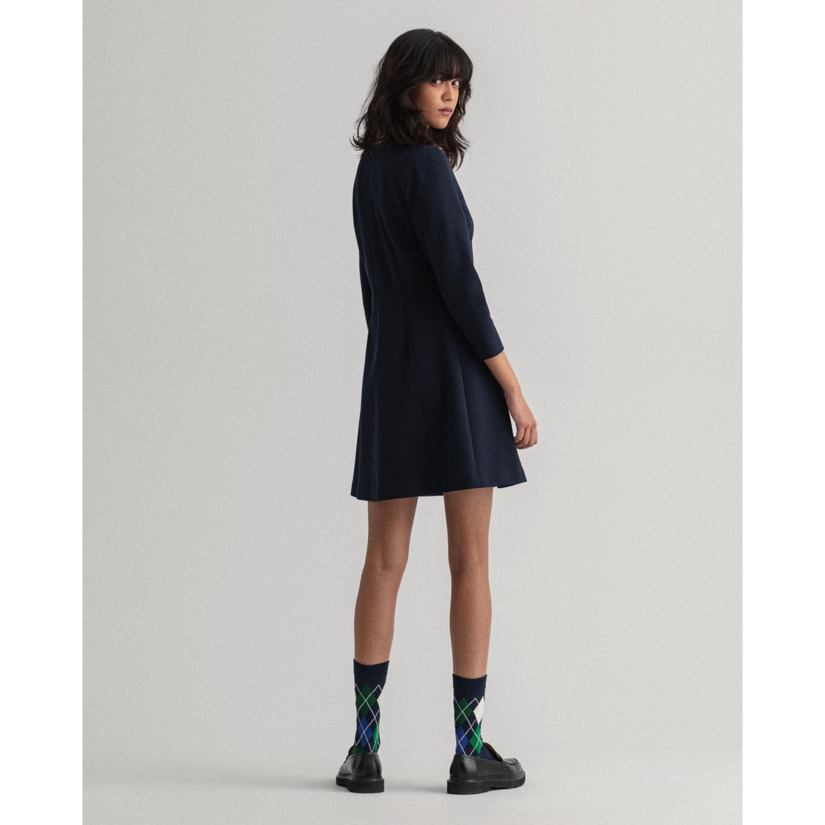 Vestido curto em algodão - GANT