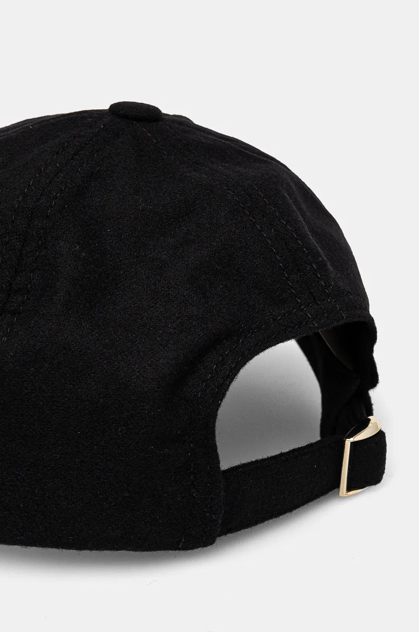 Boné em lã com logótipo bordado