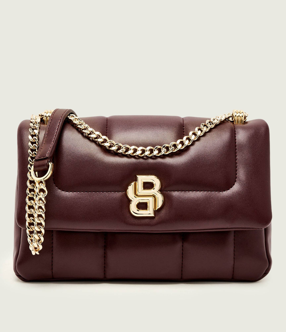 Bolsa a tiracolo acolchoada com ferragem de monograma Double B