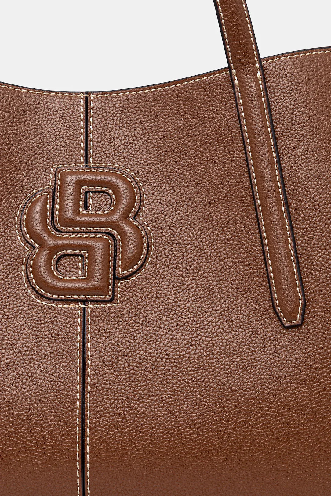 Saco tote com monograma Double B - BOSS