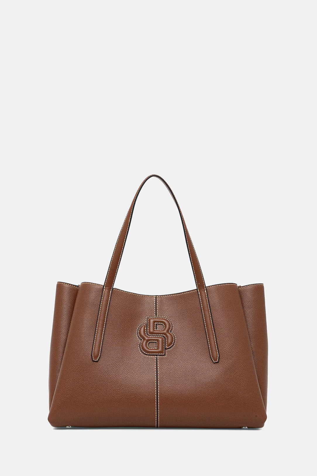 Saco tote com monograma Double B - BOSS