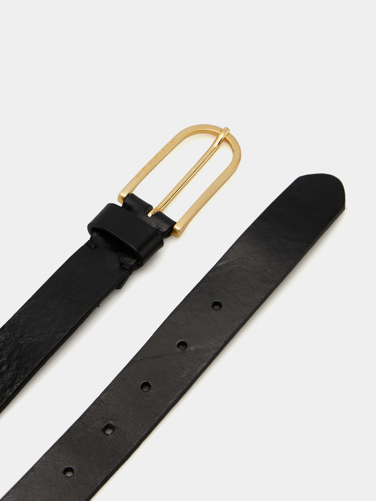 Cinto em pele com textura - DECENIO