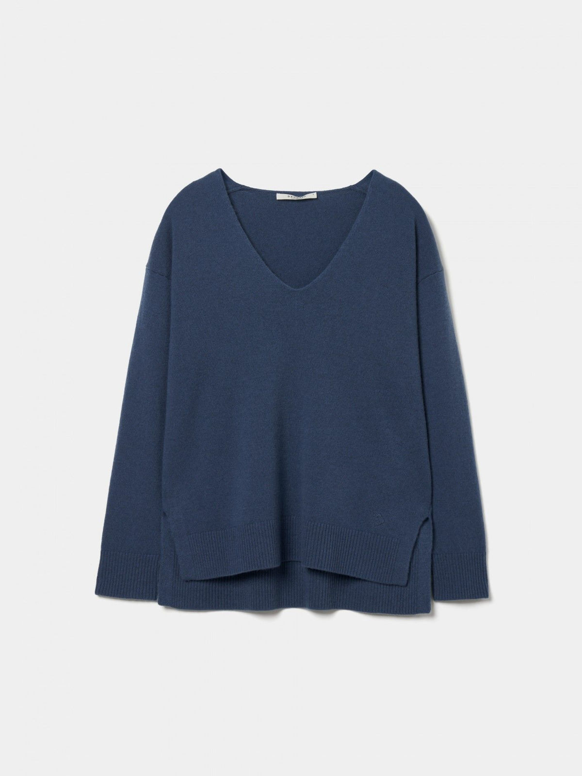 Camisola de lã decote em V - DECENIO