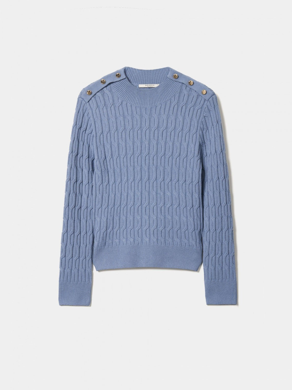 Camisola malha entrançada - DECENIO