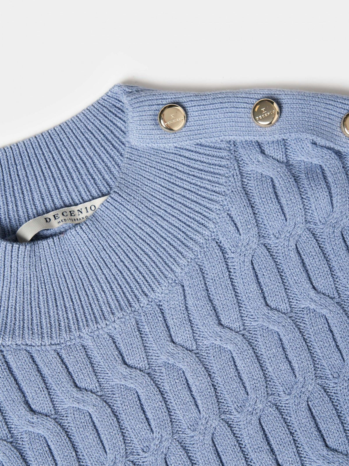 Camisola malha entrançada - DECENIO