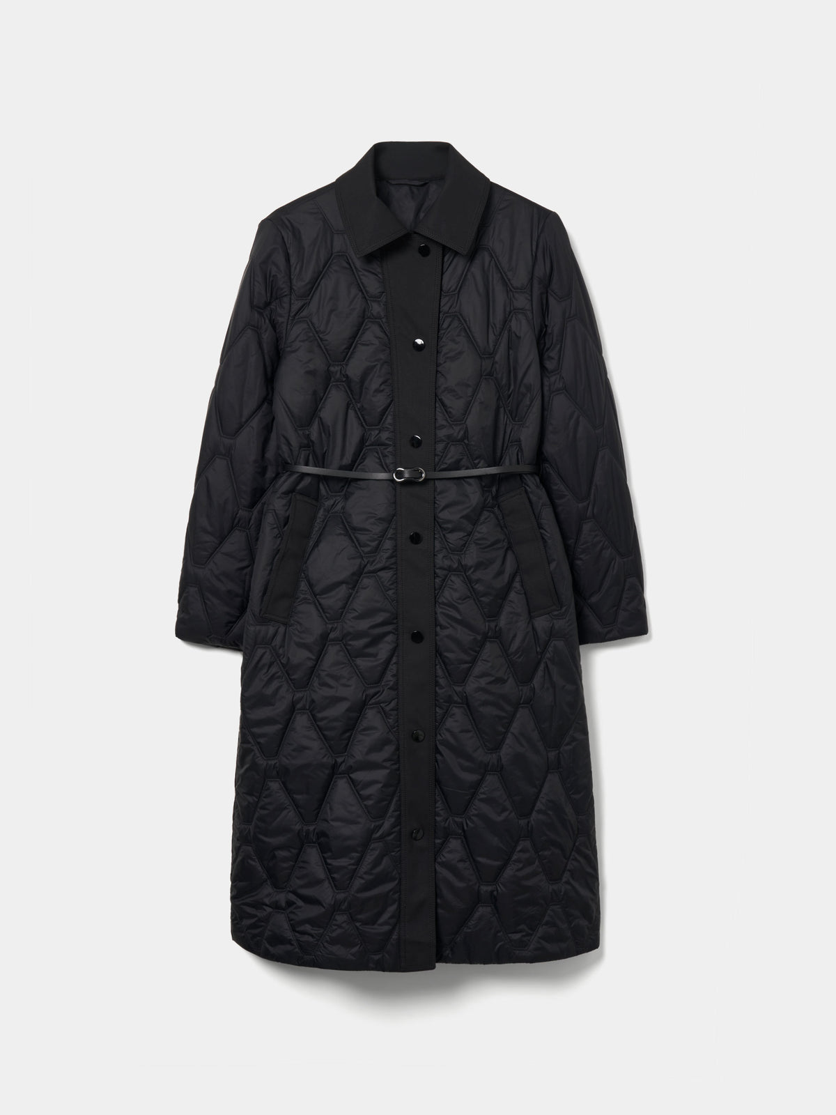 Blusão acolchoado com cinto - DECENIO