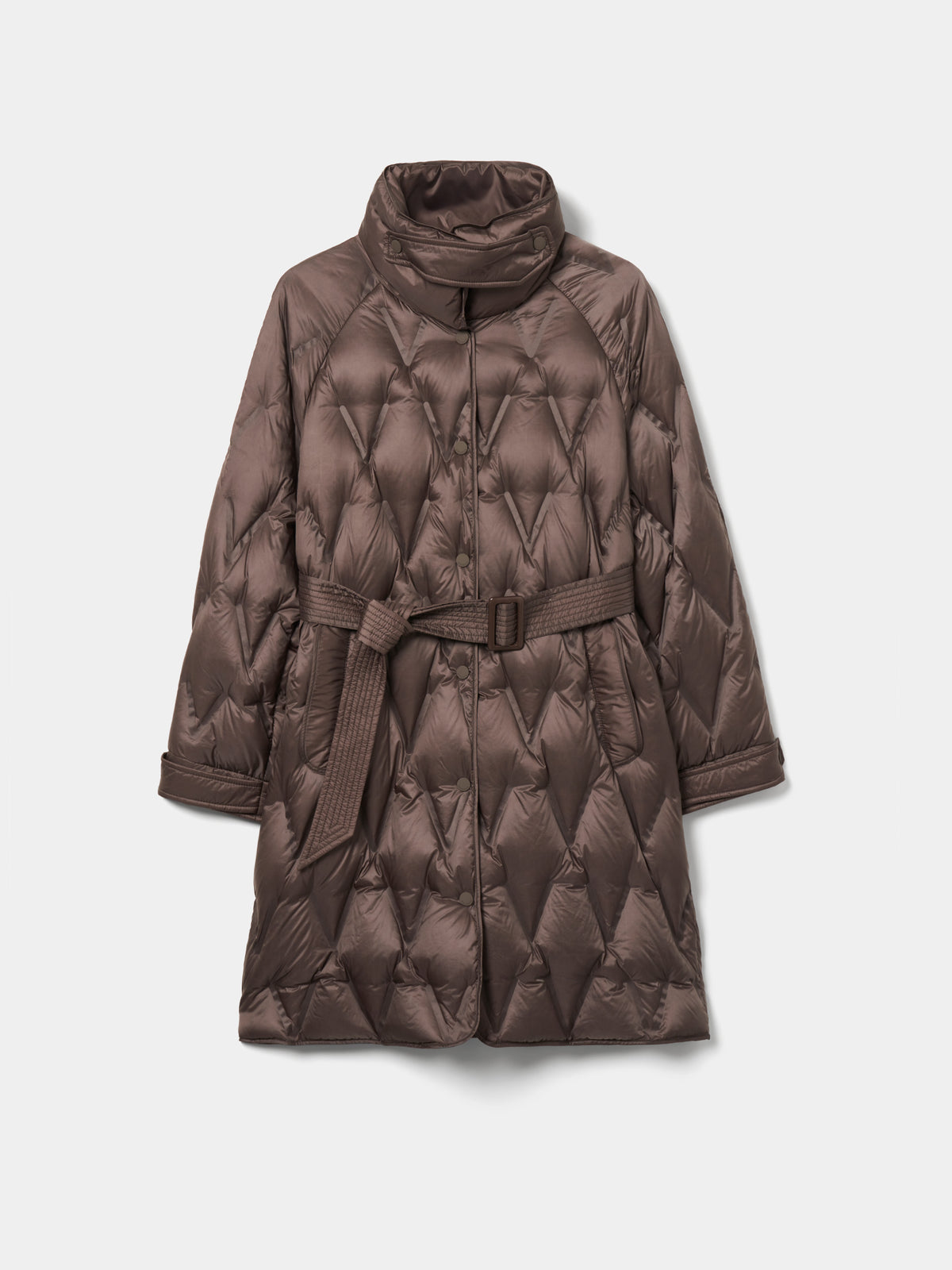 Blusão acolchoado com cinto - DECENIO