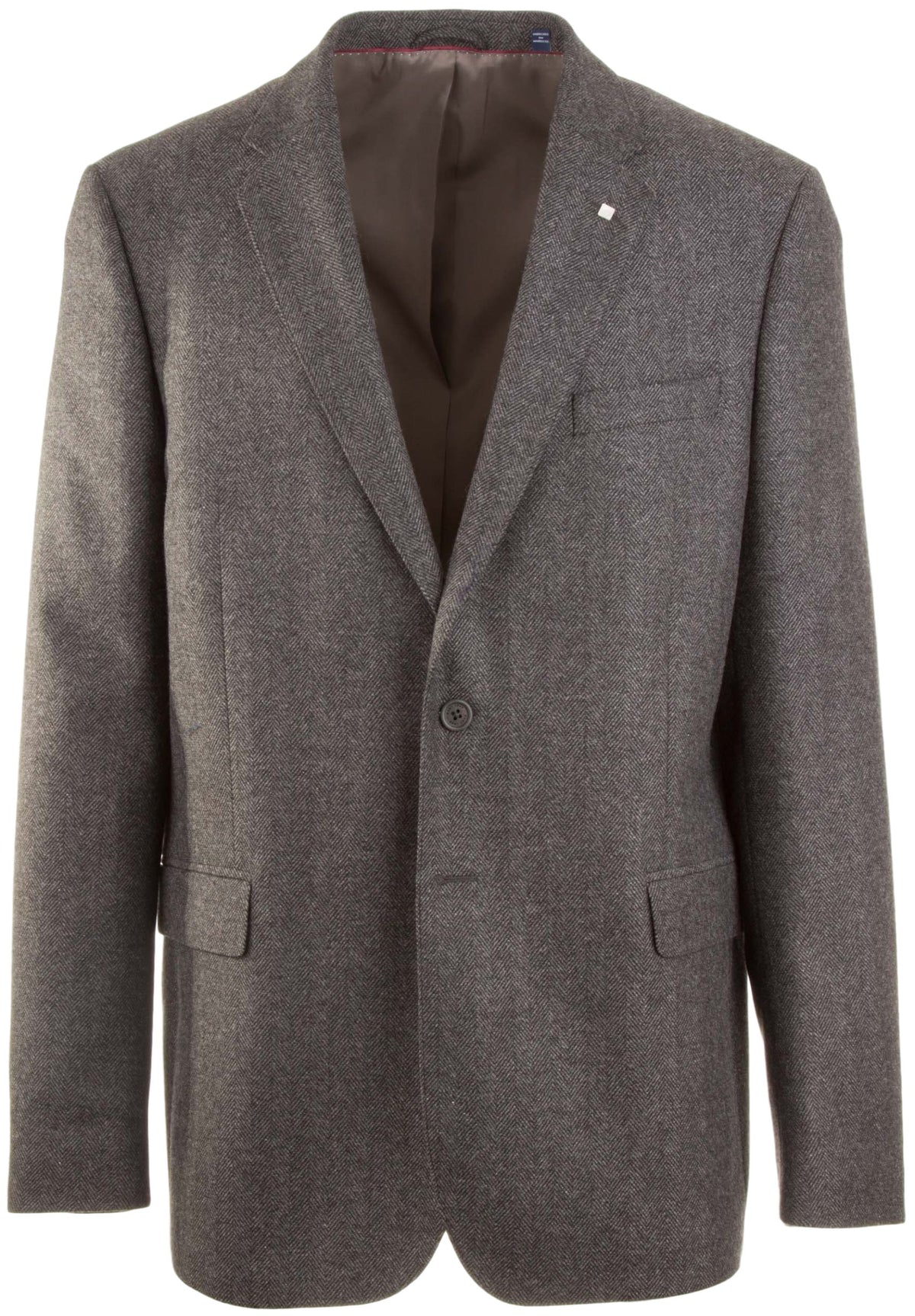 Blazer com padrão espinha de peixe regular fit - GANT