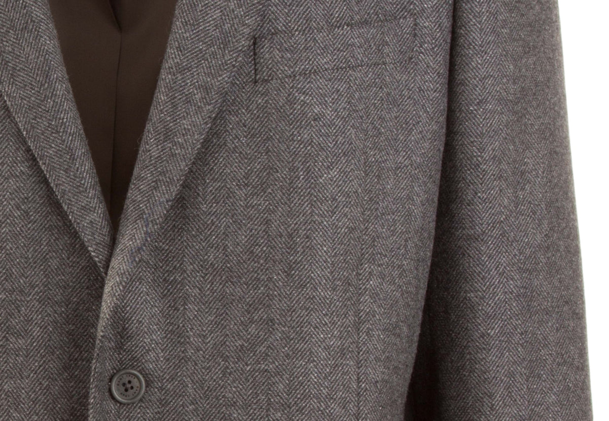 Blazer com padrão espinha de peixe regular fit - GANT