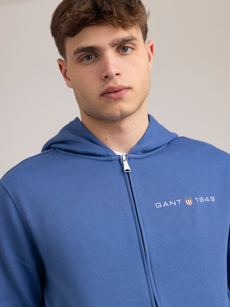 Sweatshirt com capuz e fecho Printed Graphic - GANT
