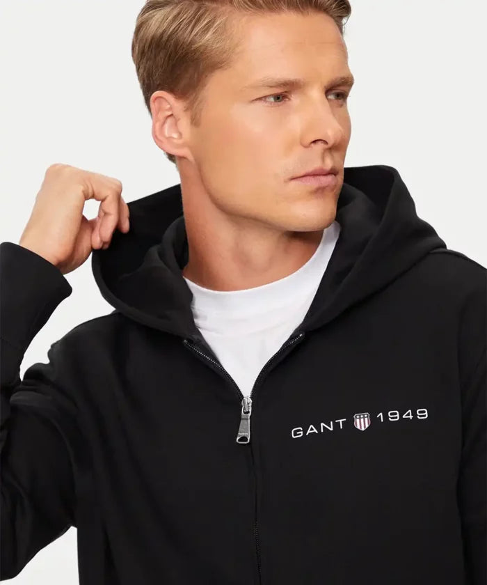 Sweatshirt com capuz e fecho Printed Graphic - GANT