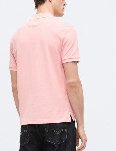 Polo em algodão piqué Tipped