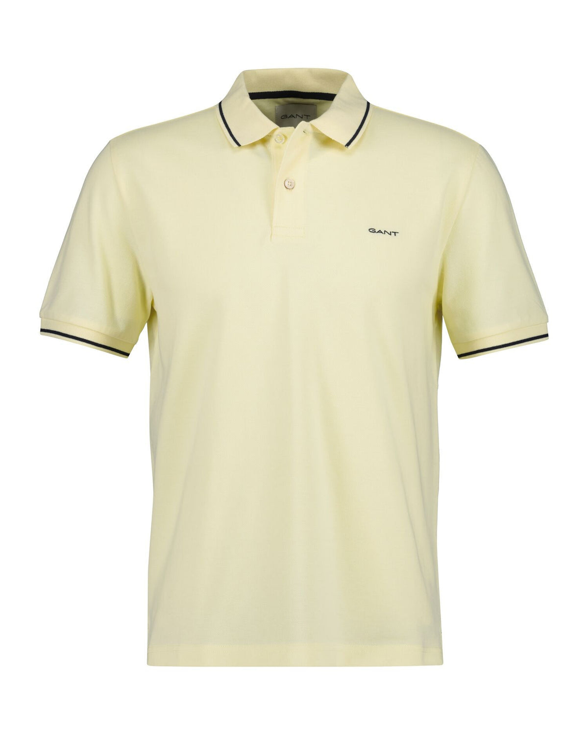 Polo em algodão piqué Tipped