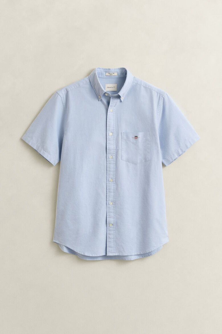 Camisa de manga curta Oxford Classic