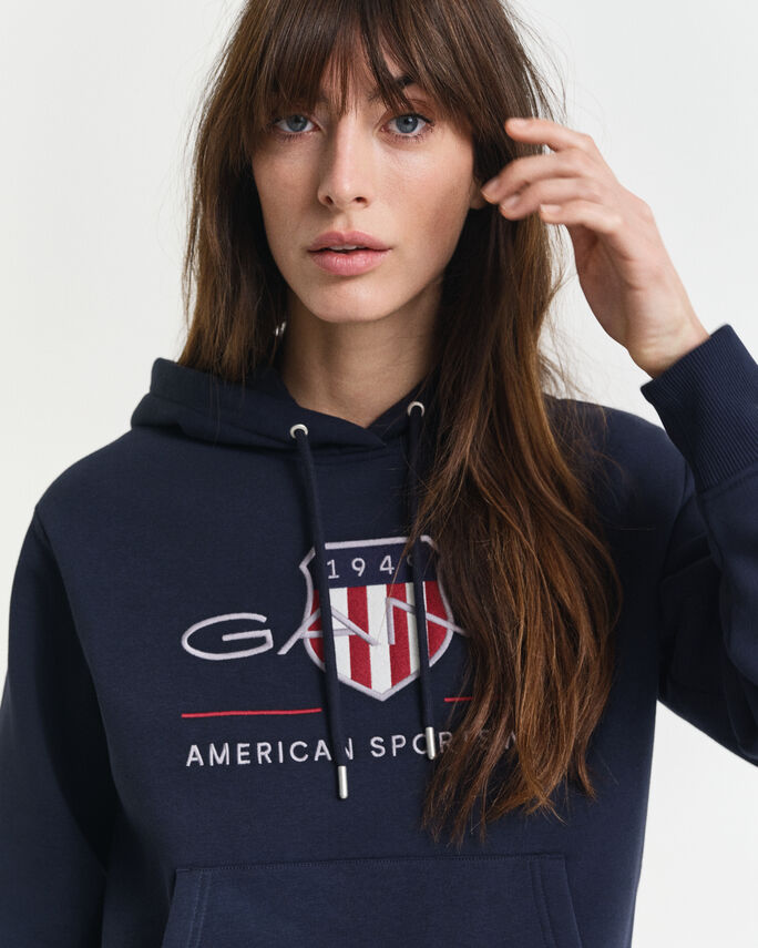Sweatshirt com capuz Archive Shield - GANT