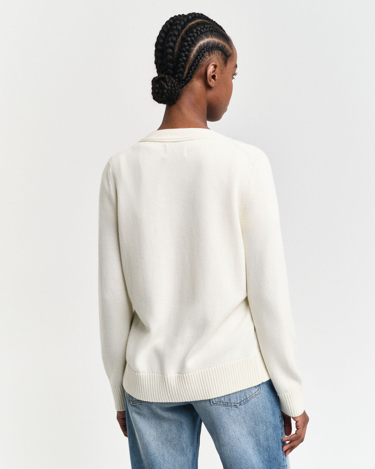 Casaco de malha de algodão clássico - Gant