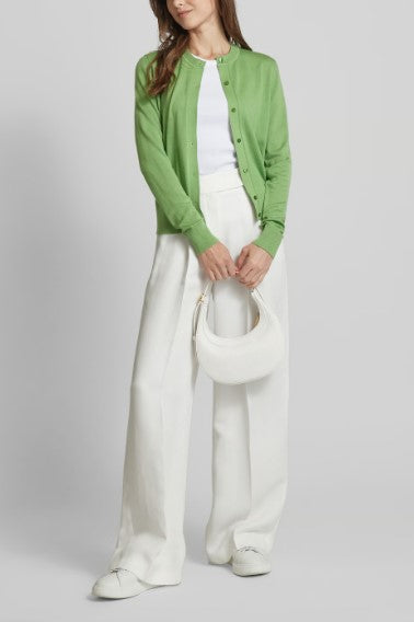 Casaco de lã merino com botões