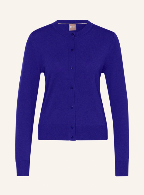 Casaco de lã merino com botões