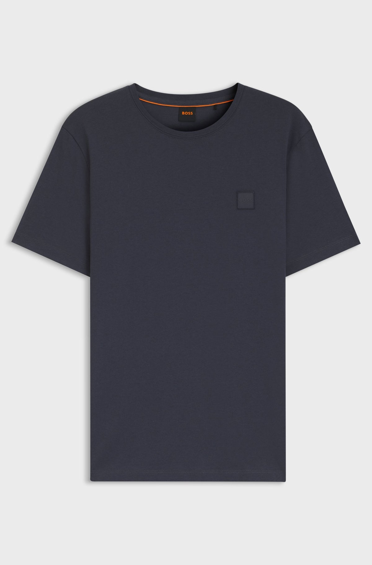 T-shirt em jersey de algodão com emblema com logótipo