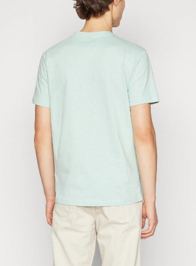 T-shirt em jersey de algodão com emblema com logótipo
