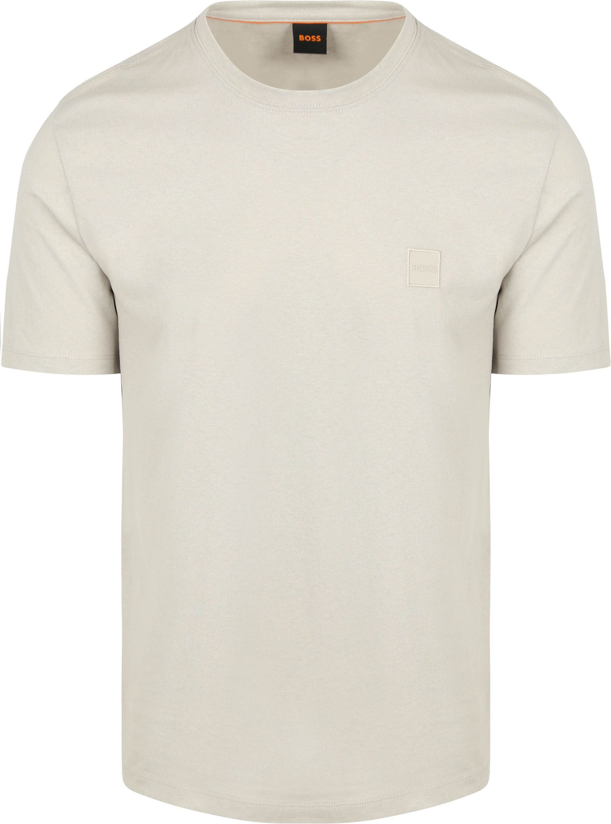 T-shirt em jersey de algodão com logótipo tonal