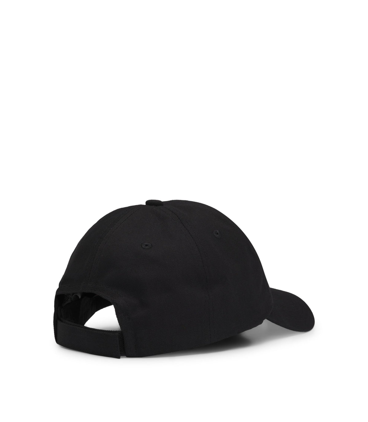 Boné em sarja de algodão com emblema de logótipo