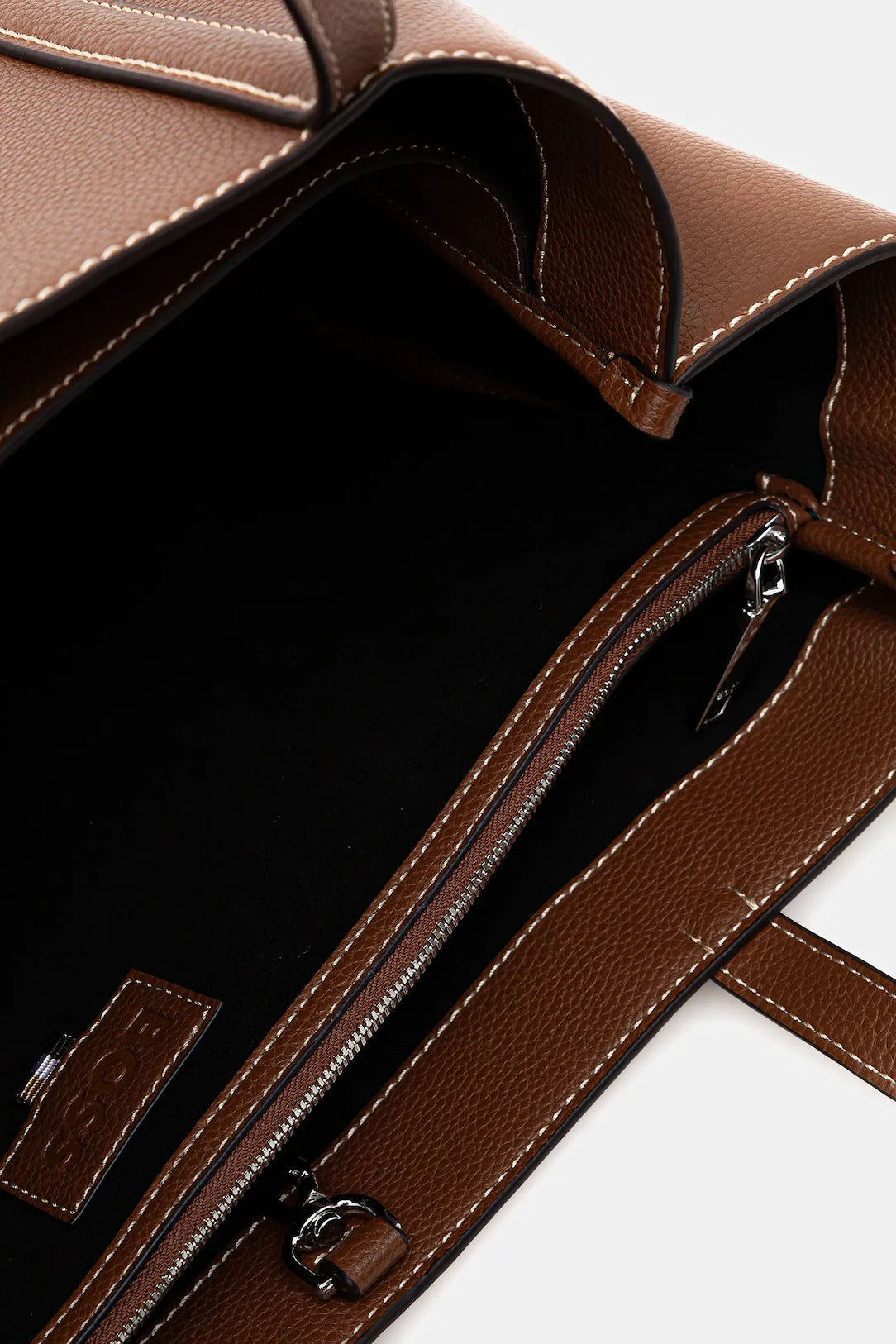 Saco tote com monograma Double B - BOSS