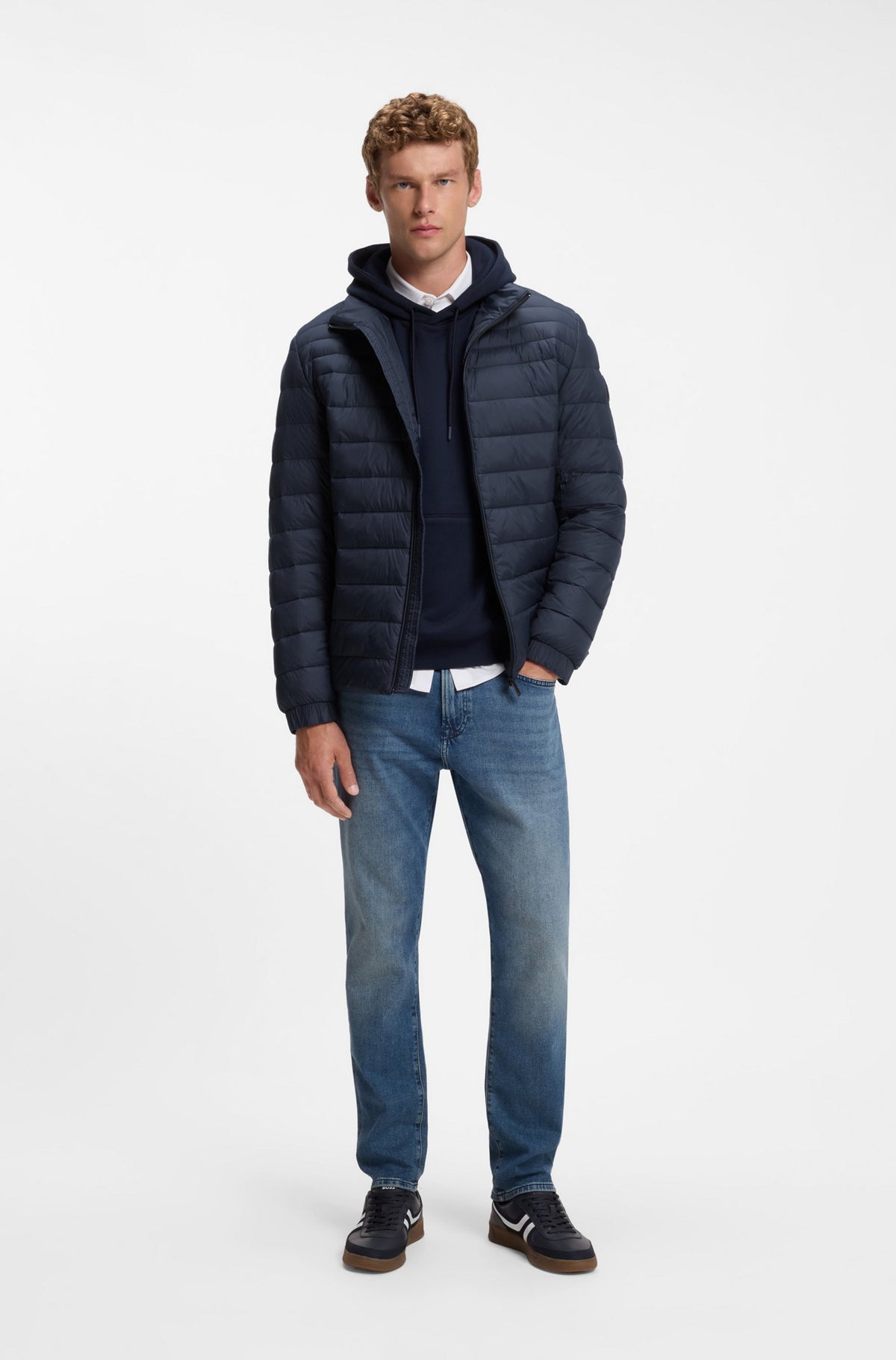 Casaco acolchoado de ajuste slim