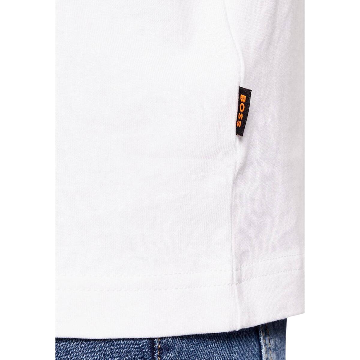 T-shirt em jersey de algodão