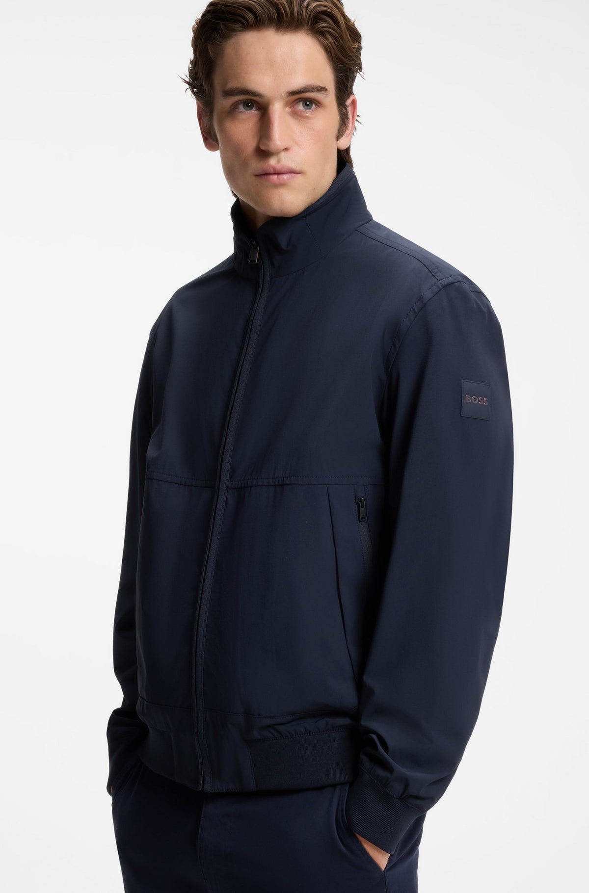 Casaco softshell repelente à água