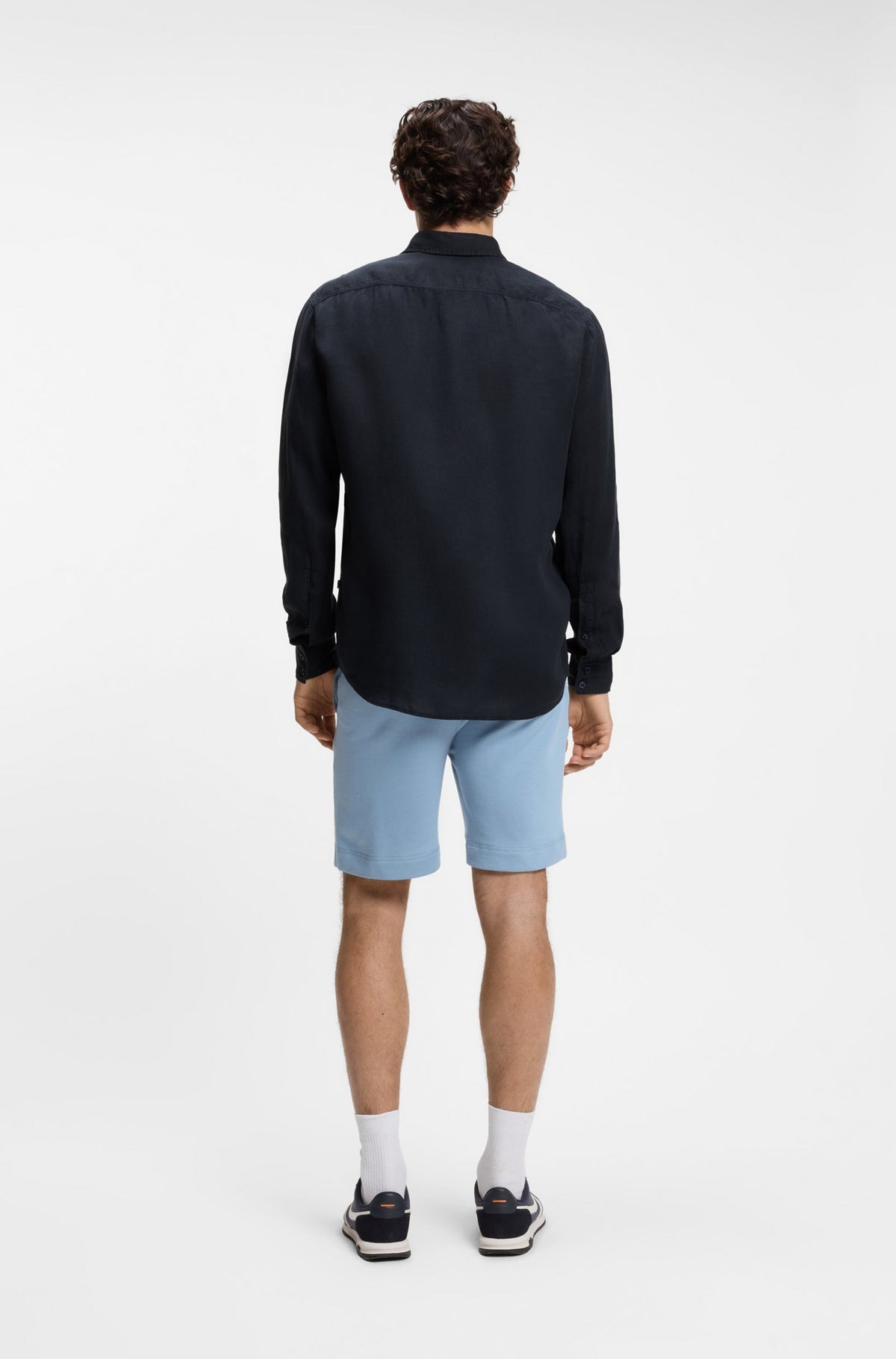 Camisa de corte regular em linho
