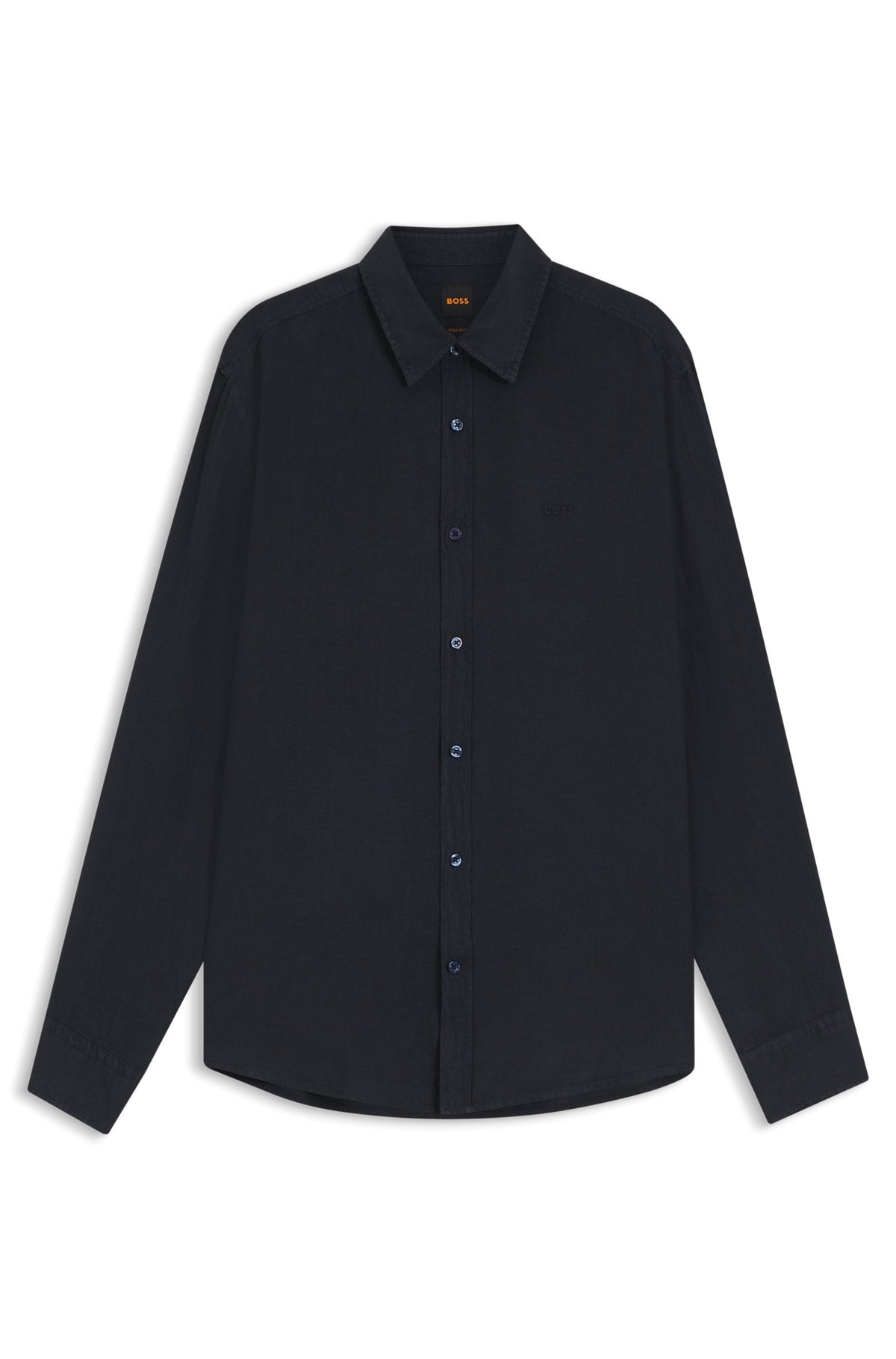 Camisa de corte regular em linho