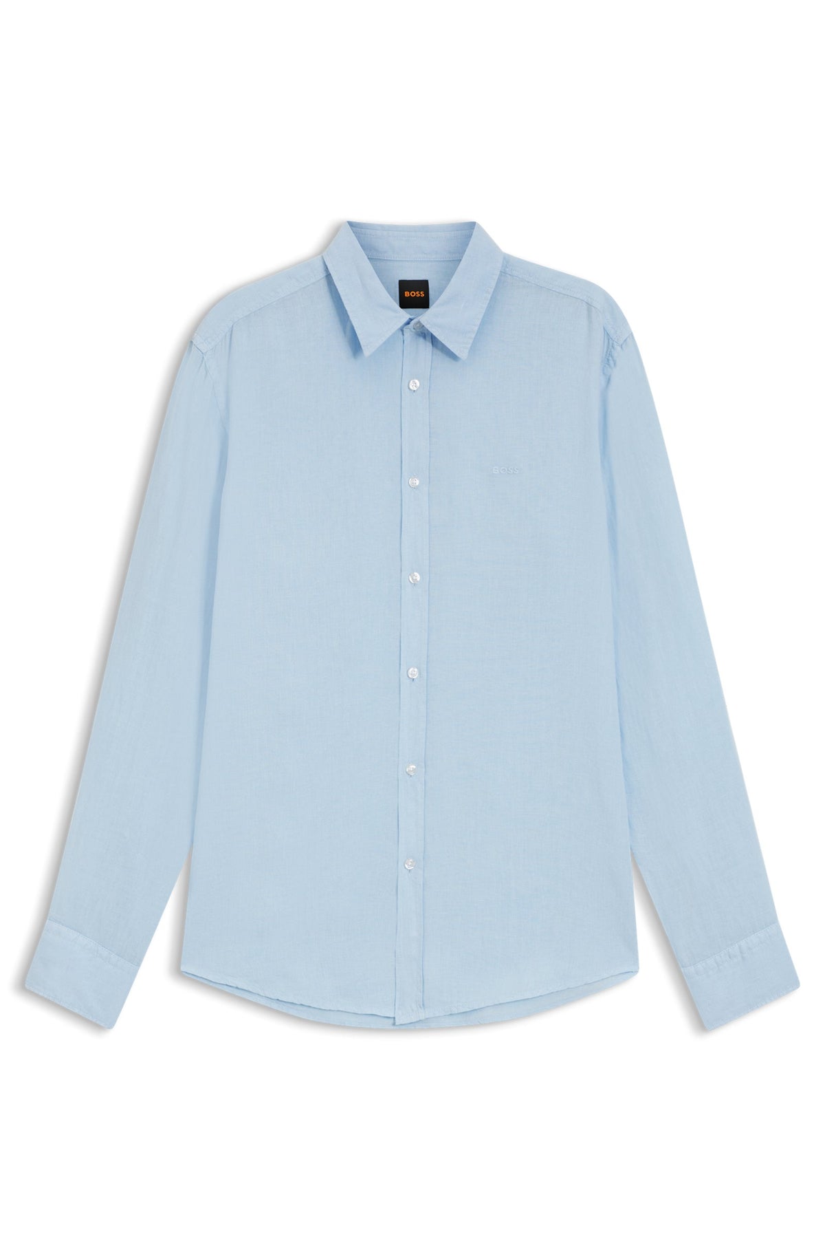 Camisa de corte regular em linho