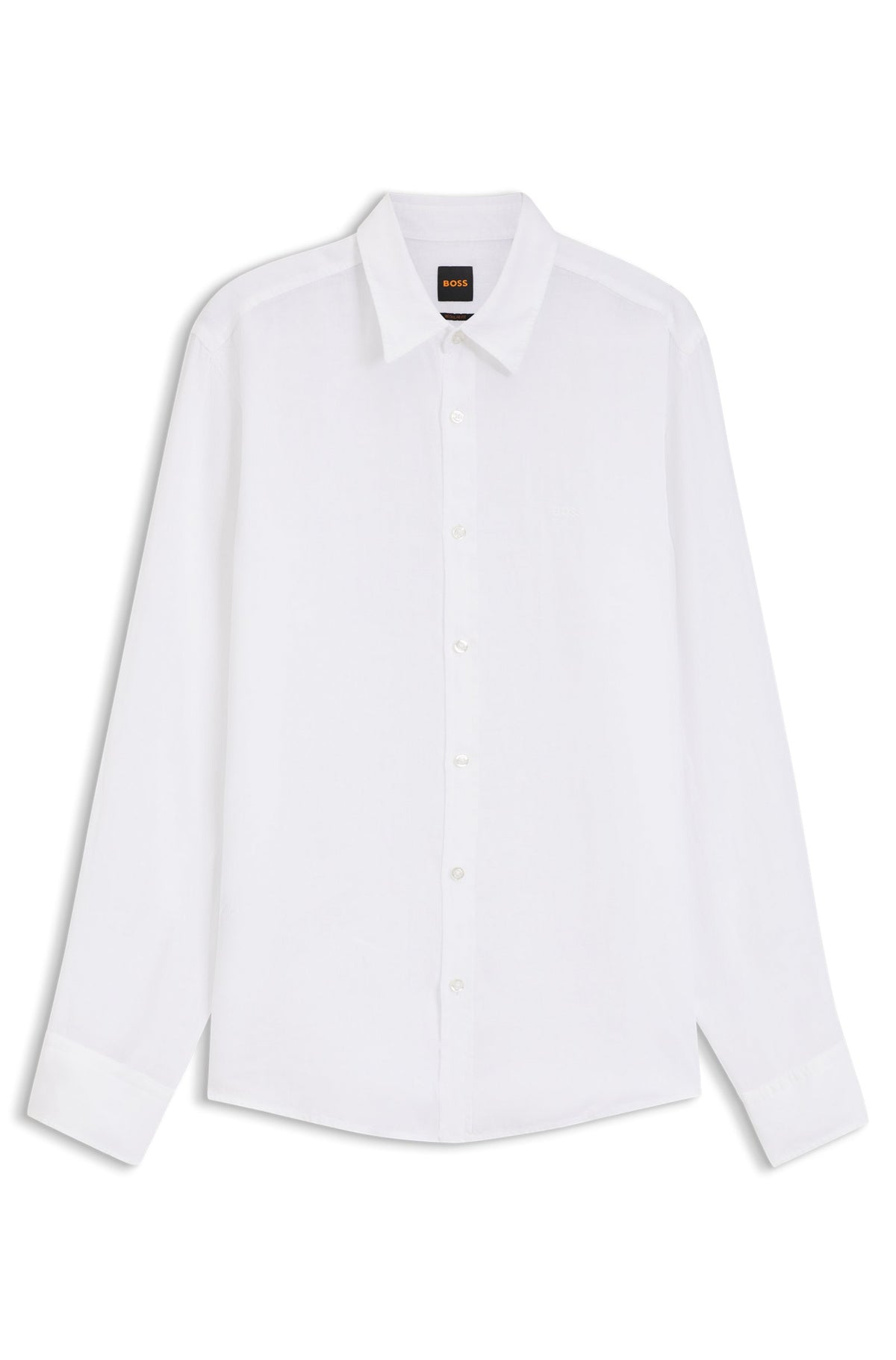 Camisa de corte regular em linho