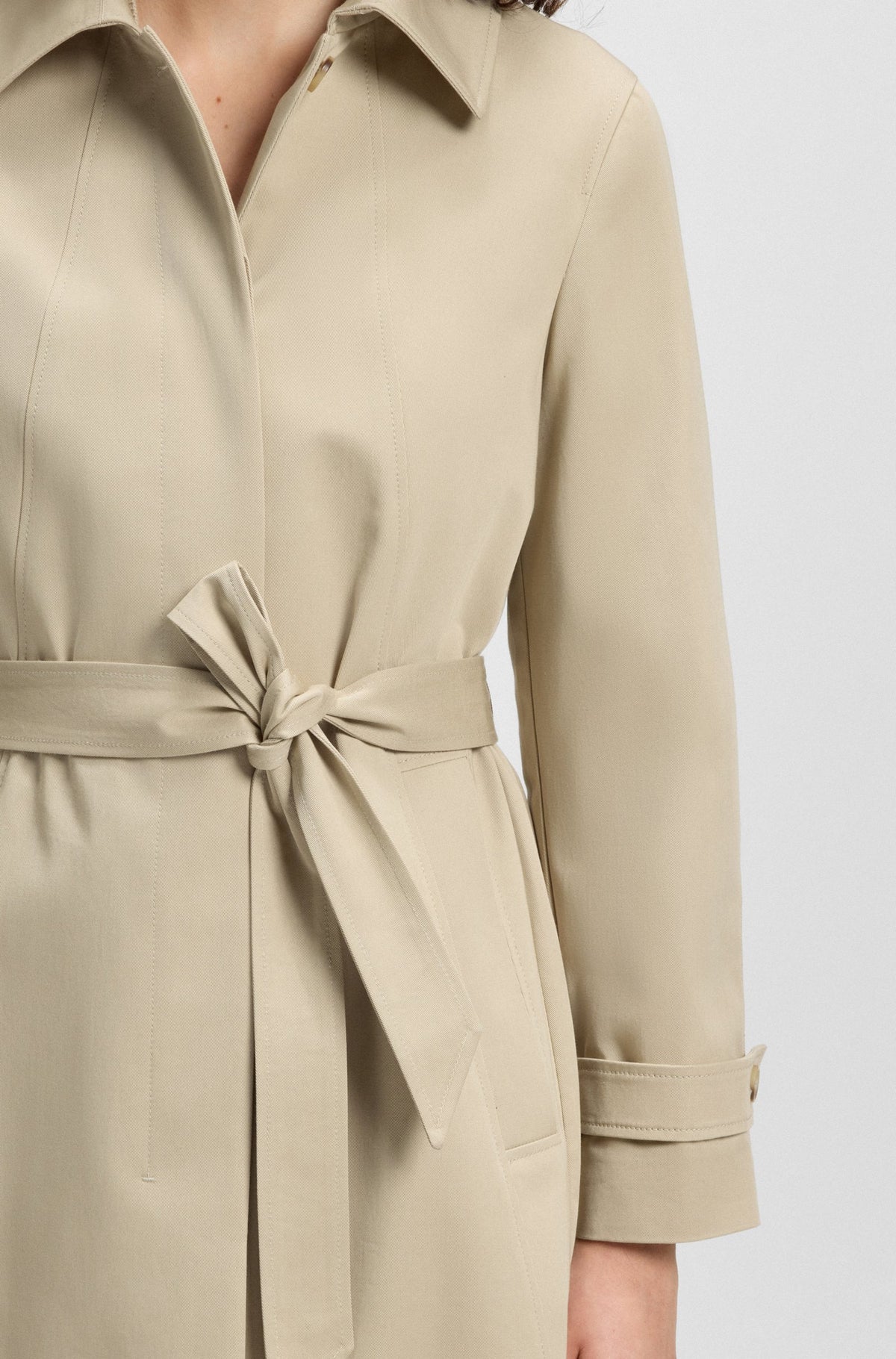 Casaco repelente à água com com cinto e colete interior amovível - BOSS